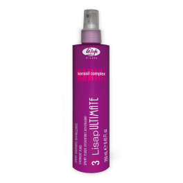Термозащитный и выпрямляющий спрей Lisap, Ultimate Spray Idratante Rivitalizzante, 250 мл