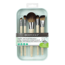 Set de pensule pentru machiaj - EcoTools,  Start The Day Beautifully Brush Kit