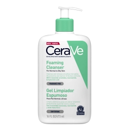 Очищающая пенка Cerave, Foaming Facial Cleanser, 473 ml