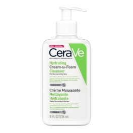 Очищающие средства для лица CeraVe, Hydrating Cream - to - Foam Cleanser, 236 мл