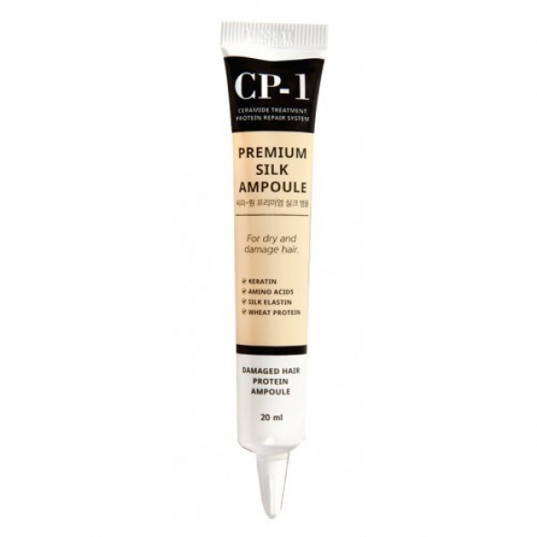 CP- 1, Premium Silk Ampoule, 20 ml, Восстанавливающая сыворотка для волос