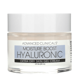 Crema-gel Advanced Clinicals, Moisture Boost Hyaluronic, Extra Dry Skin Gel Cream , 59 ml
