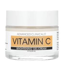 Осветляющий крем-гель Advanced Clinicals, Vitamin C, Brightening Gel-Cream, 59 мл