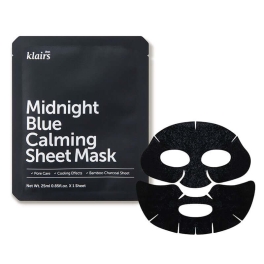 Dear Klairs, Midnight Blue Calming Sheet Mask, 25 ml