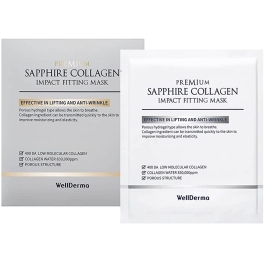 WellDerma, Sapphire Collagen Impact Fitting Mask, 25g