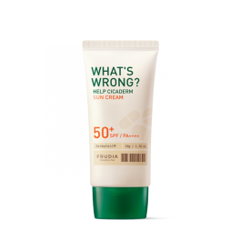 Frudia, Whats Wrong Help Cicaderm Sun Cream SPF 50+, 50 ml