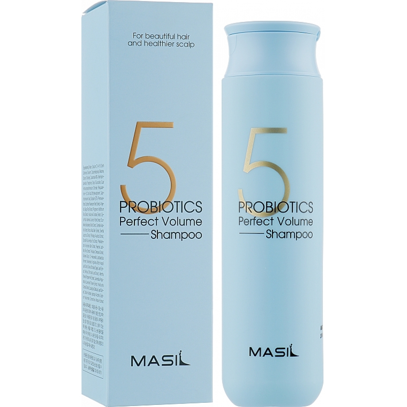 Masil, 5 Probiotics Perfect Volume Shampoo, 300 ml