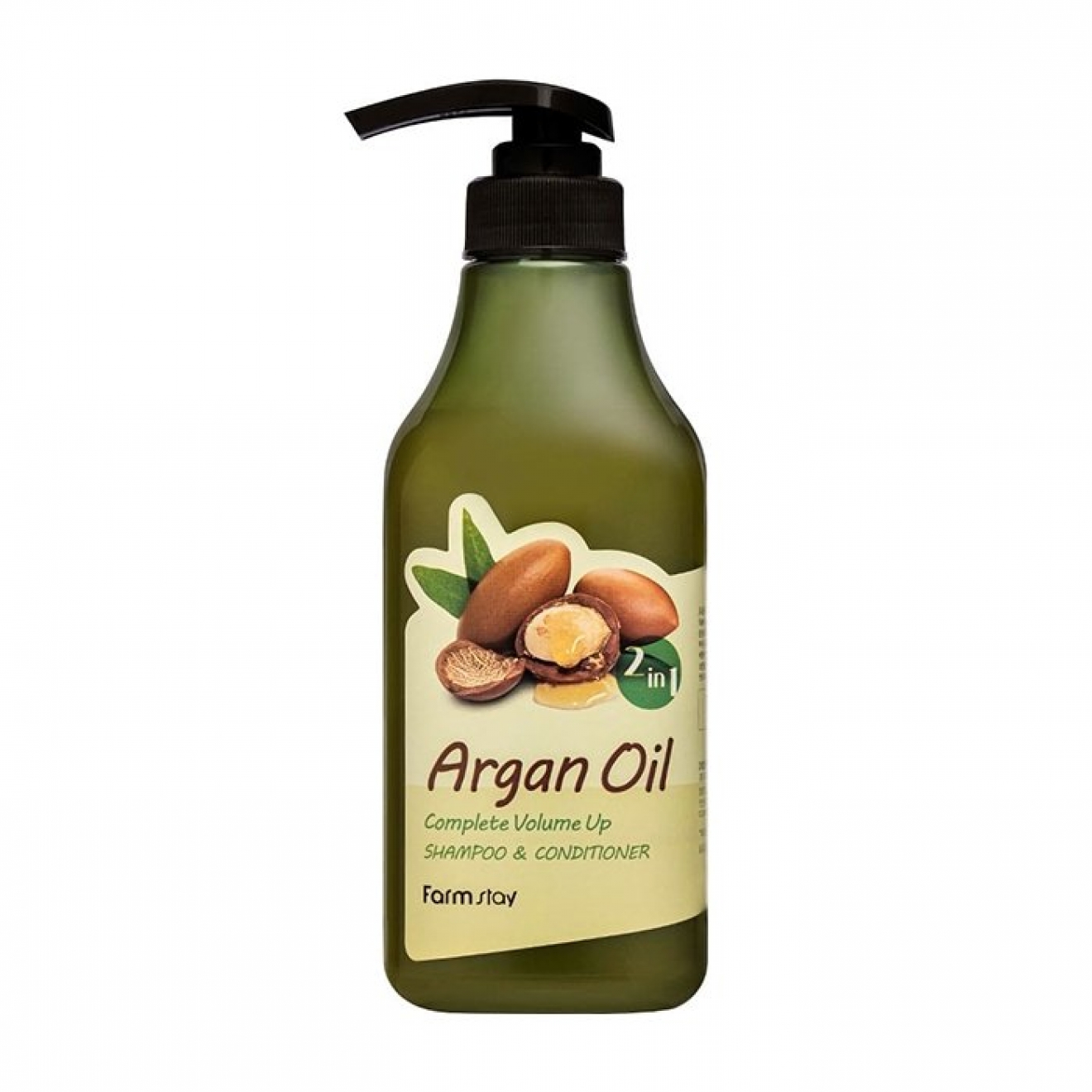 FarmStay, Argan Oil Complete Volume Up Shampoo & Conditioner, 530 ml