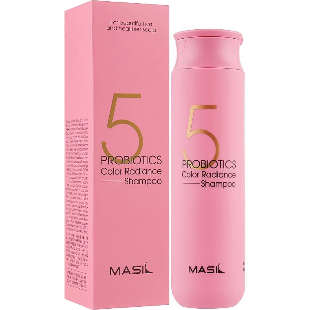 Masil, 5 Probiotics Color Radiance Shampoo, 300 ml