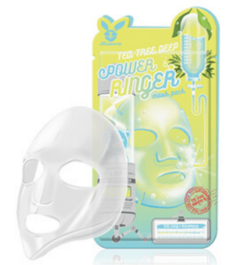 Mască din pinză -Elizavecca, Deep Power Ringer Mask Pack Tea Tree