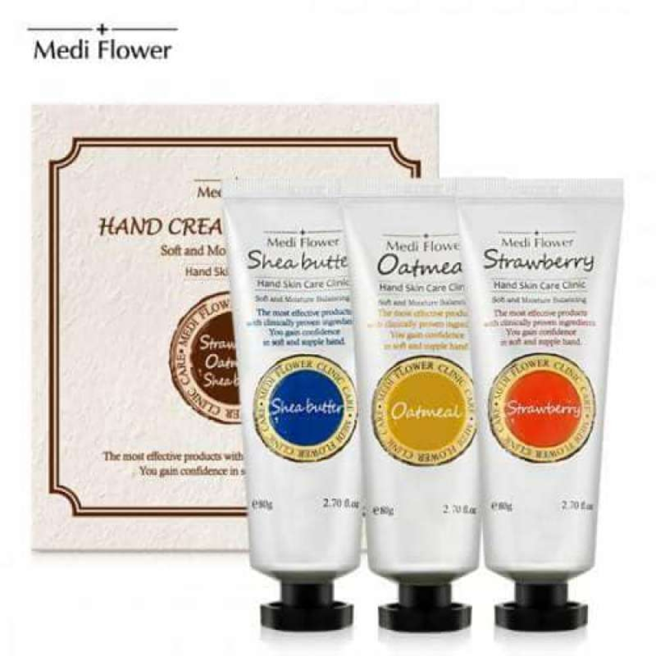 Medi Flower, Special Hand Cream Set (80g*3)