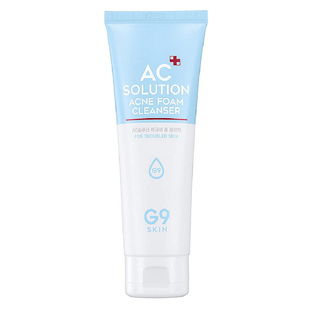 Пенка для очищения лица-G9Skin, AC Solution Acne Foam Cleanser, 120 ml