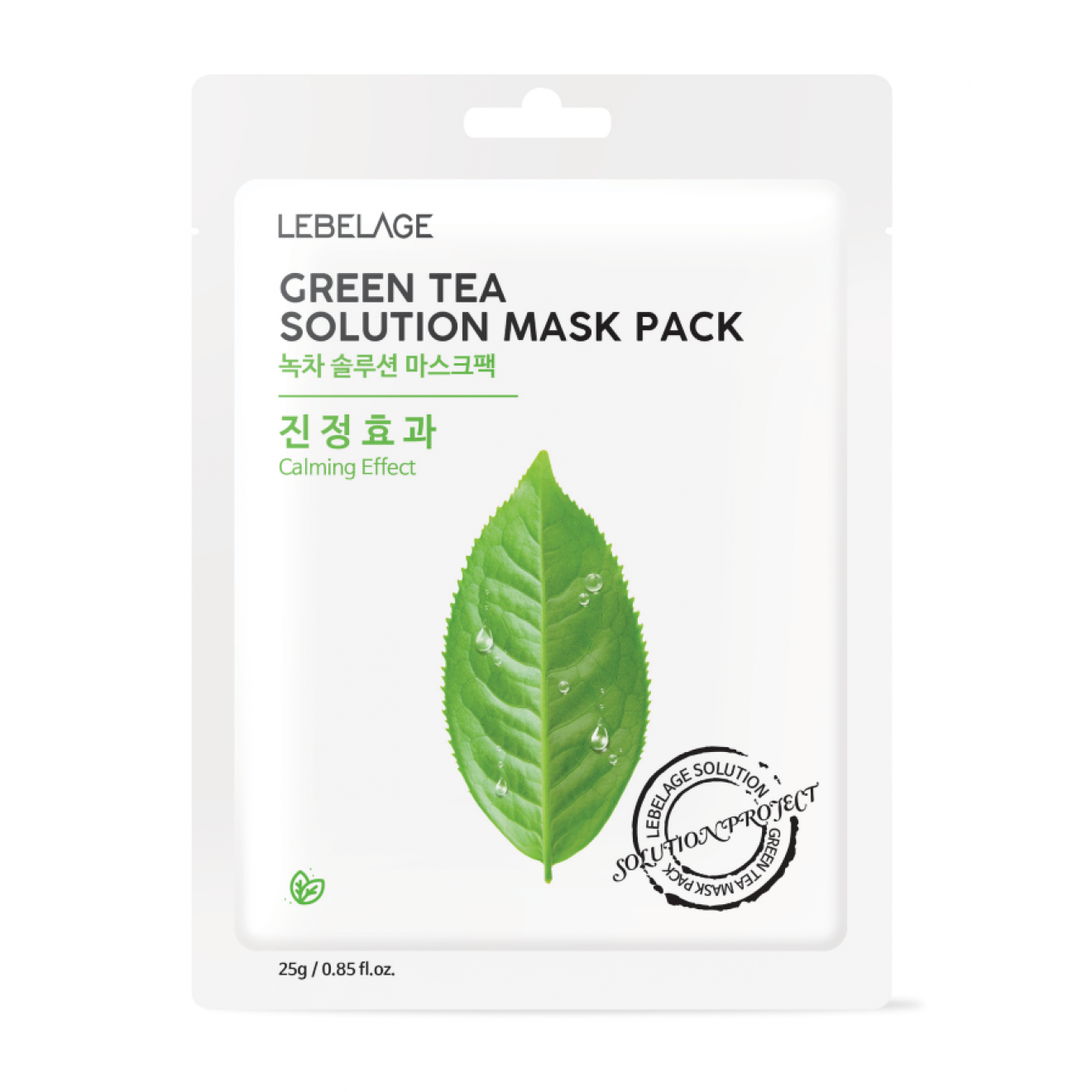 Lebelage, Green Tea Solution Mask, 23g