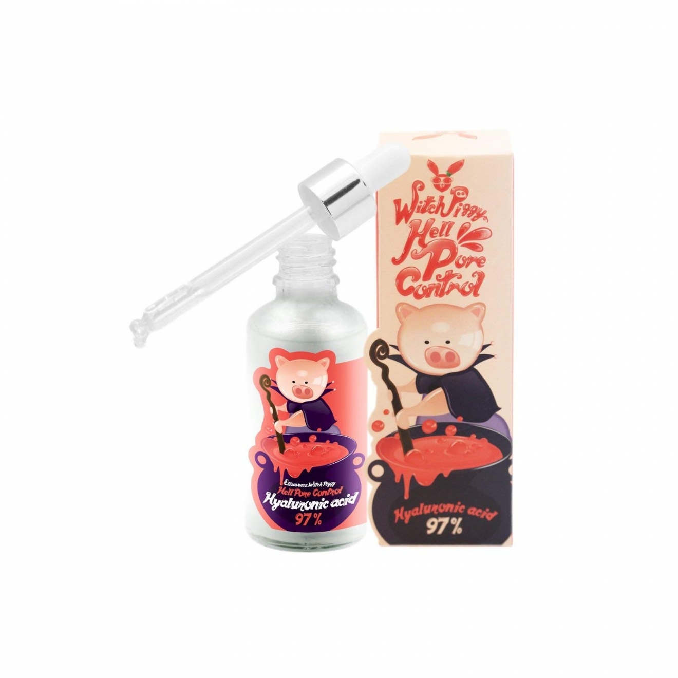 Elizavecca, Witch Piggy Hell Pore Control Hyaluronic Acid 97%
