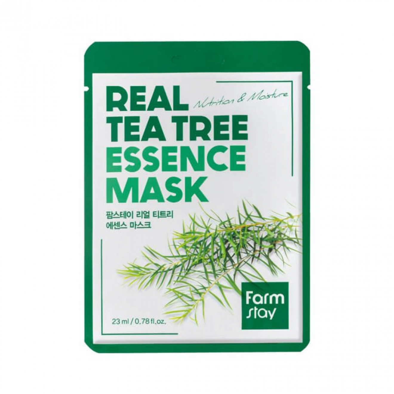 FarmStay, Real Tea Tree Essence Mask, 23 ml