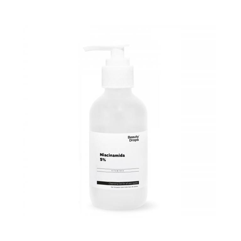 Очищающий гель с ниацинамидом, Beauty Drops, Cleansing Gel with 5% Niacinamide, 250 ml