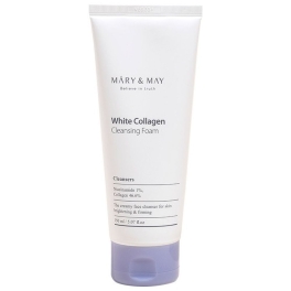 Mary & May, White Collagen Cleansing Foam, 150 ml