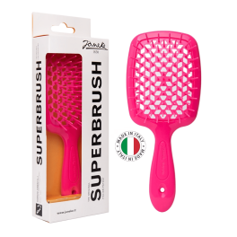 Расческа для волос Janeke, Super Brush, Pink