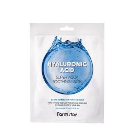FarmStay, Hyaluronic Acid Super Aqua Soothing Mask