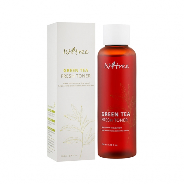 Toner-IsNtree, Green Tea Fresh Toner, 200 ml