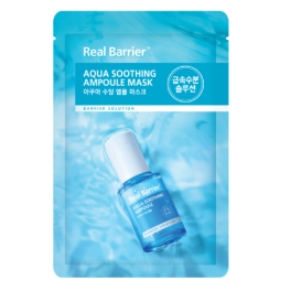 Real Barrier, Aqua Soothing Ampoule Mask, 28 ml