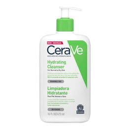 Spumă de curățare pentru pielea uscată CeraVe Hydrating Cleanser for Normal to Dry Skin, 473 ml