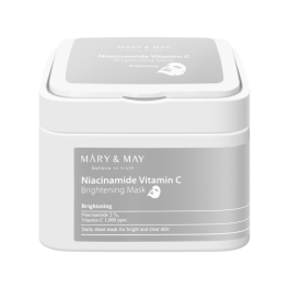 Mary & May, Niacinamide Vitamin C Brightening Mask , 30ea, 400 gr.