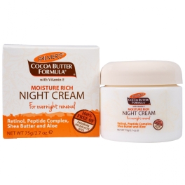 Увлажняющий крем на ночь ,Palmers, Cocoa Butter Formula, Moisture Rich Night Cream,  75g