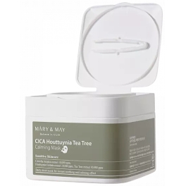 Mary & May, Cica Houttuynia Tea Tree Calming Mask , 30ea, 400 gr.