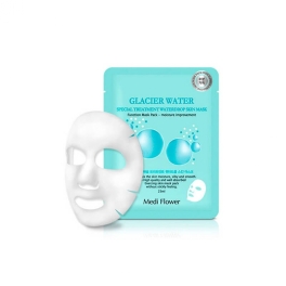 Medi Flower, Glacier Water, Mask Pack, Special Treatment Bouncy, 23g