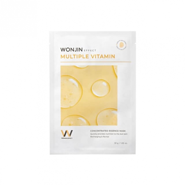 Тканевая маска Wonjin Effect, Multiple Vitamin Mask, 30ml