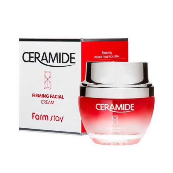 Крем для лица-FarmStay, Ceramide Firming Facial Cream, 50мл